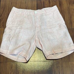 Men's Pink Striped Shorts